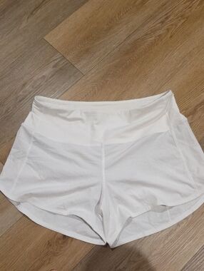 lululemon athletica White Athletic Shorts